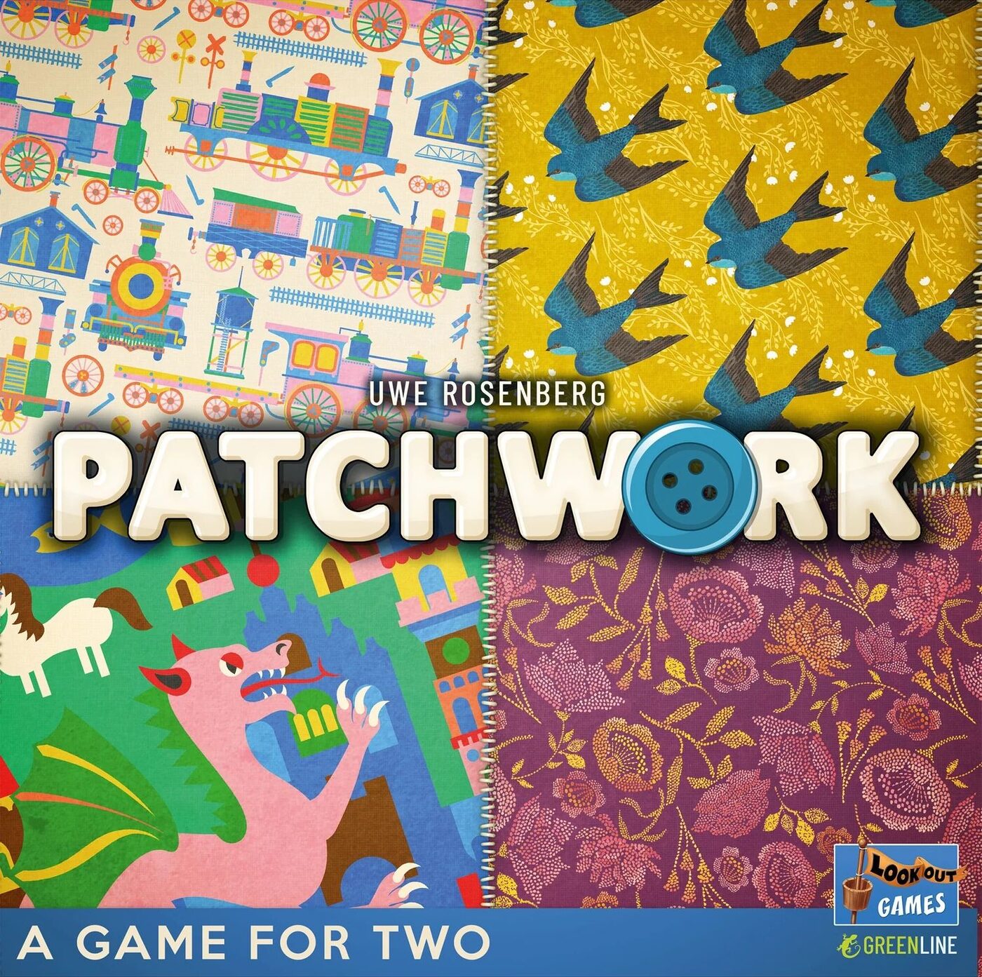 Patchwork board game box