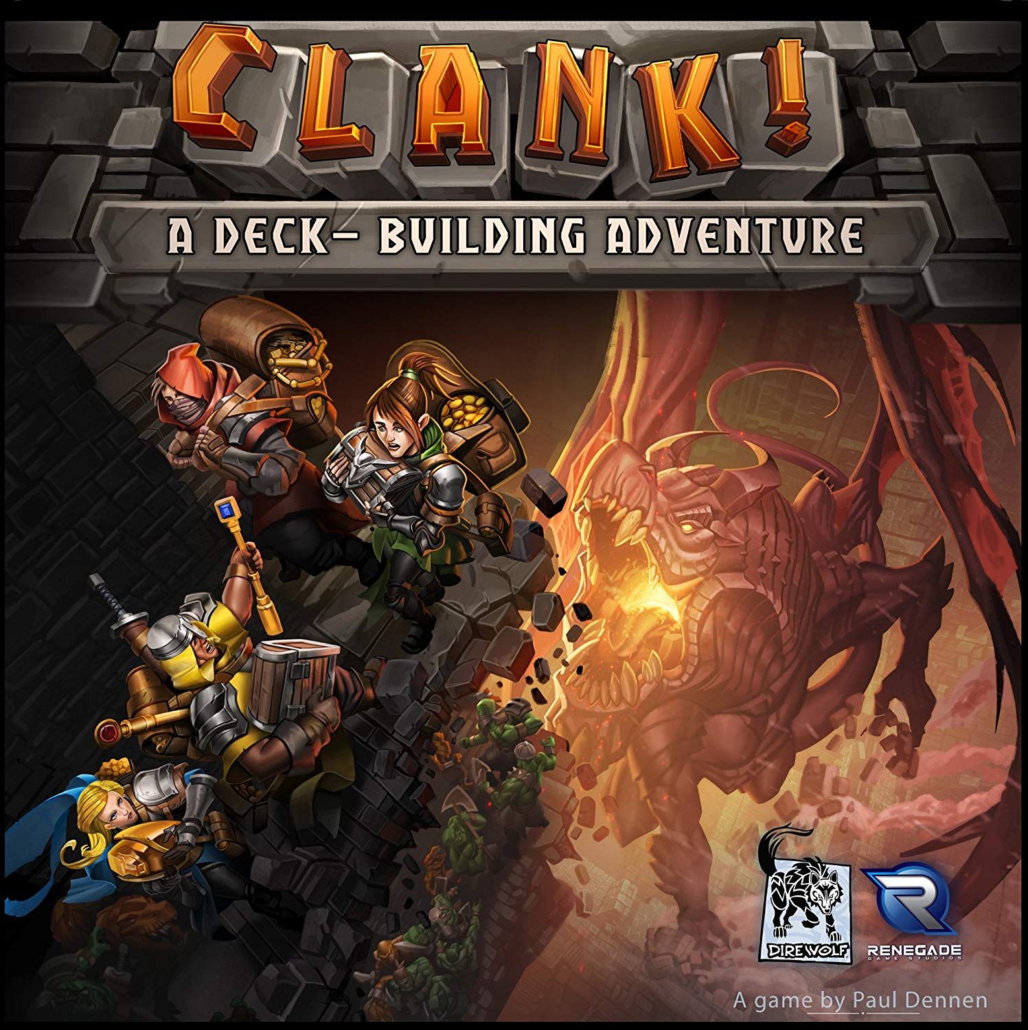 Clank! A Deck-Building Adventure - box art