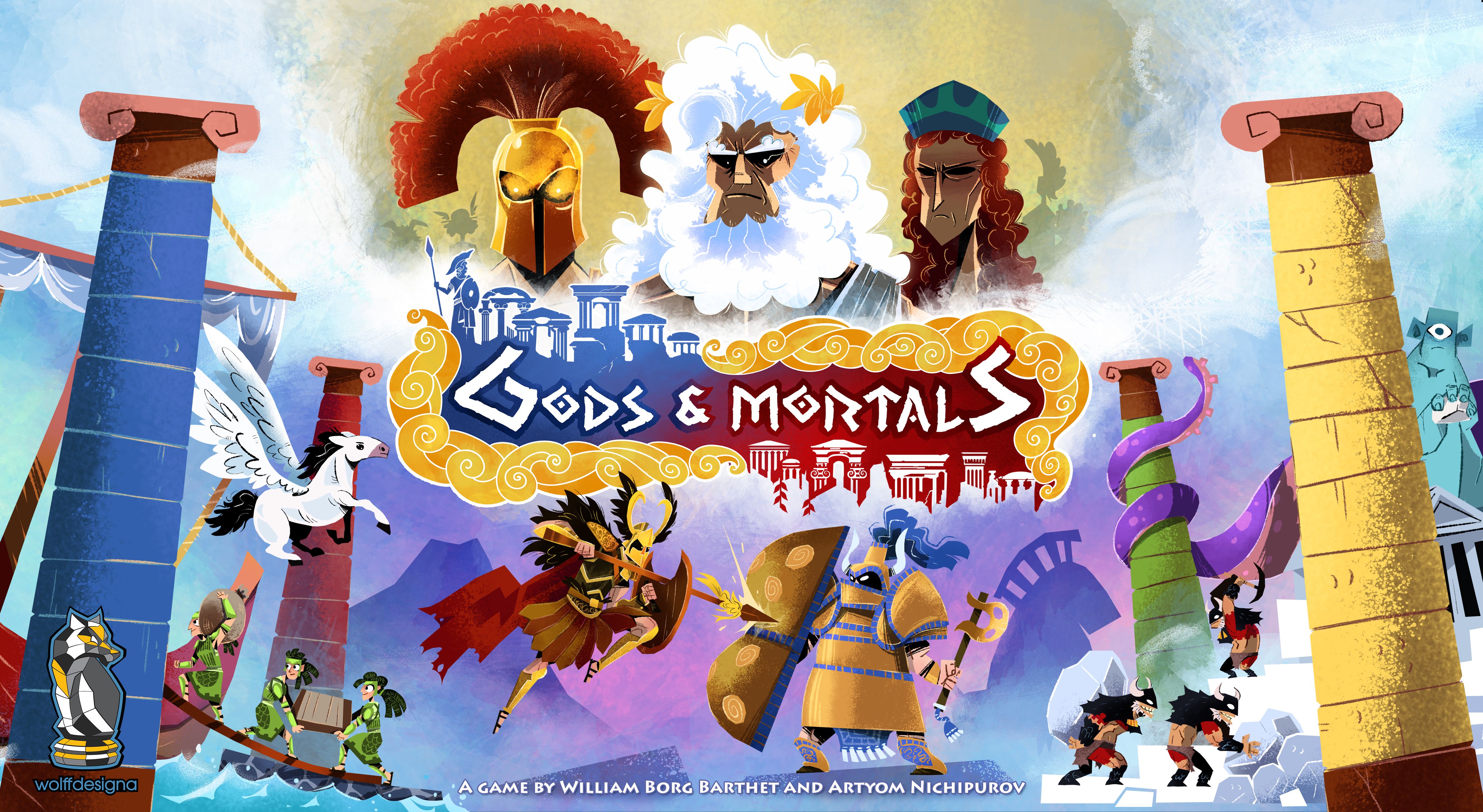 Gods & Mortals box art
