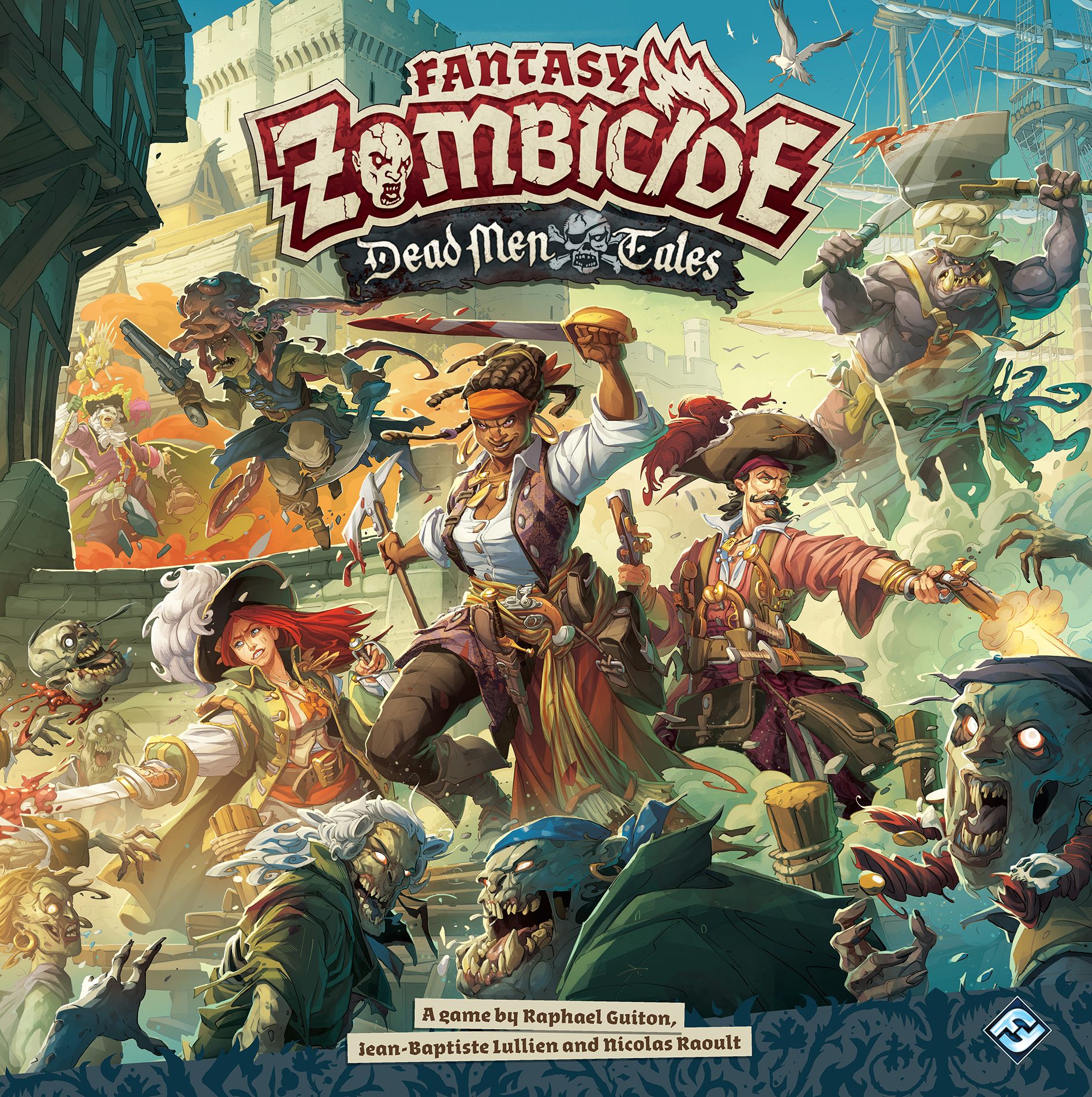 Zombicide: Dead Men Tales — box art