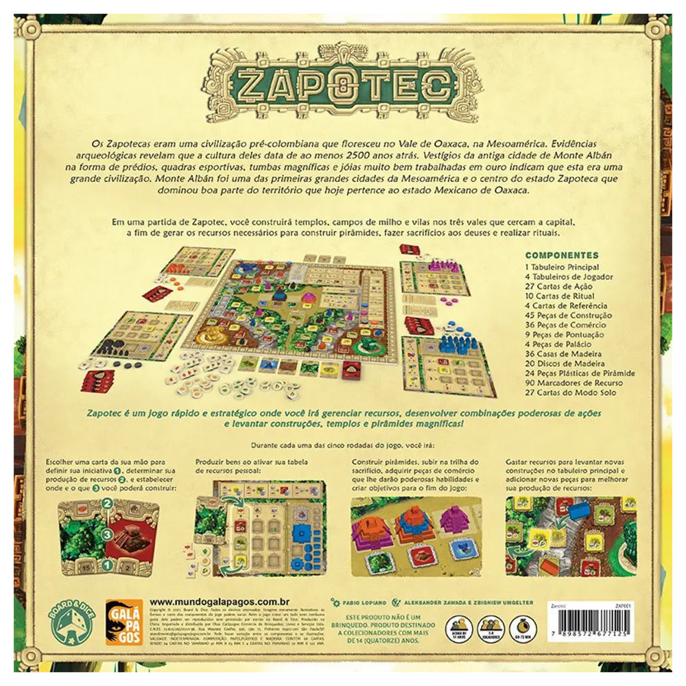 Zapotec — box art
