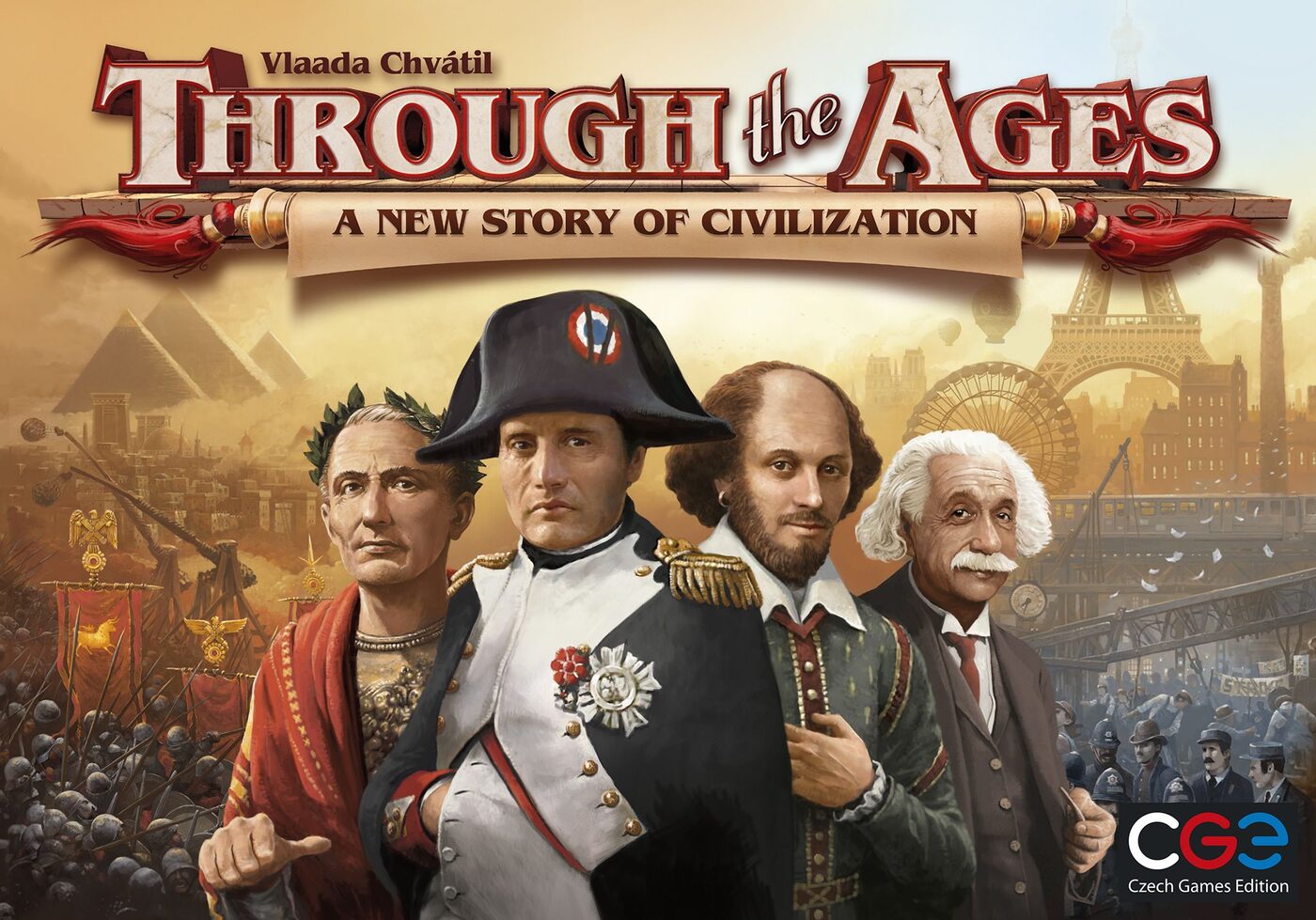 Through the Ages board game box art