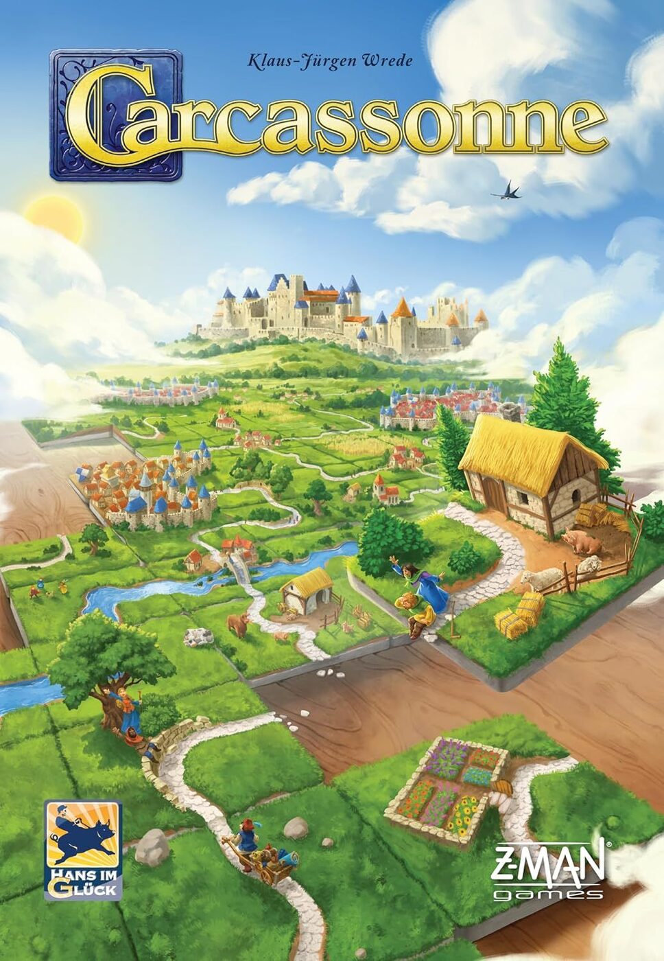 Carcassonne board game box art