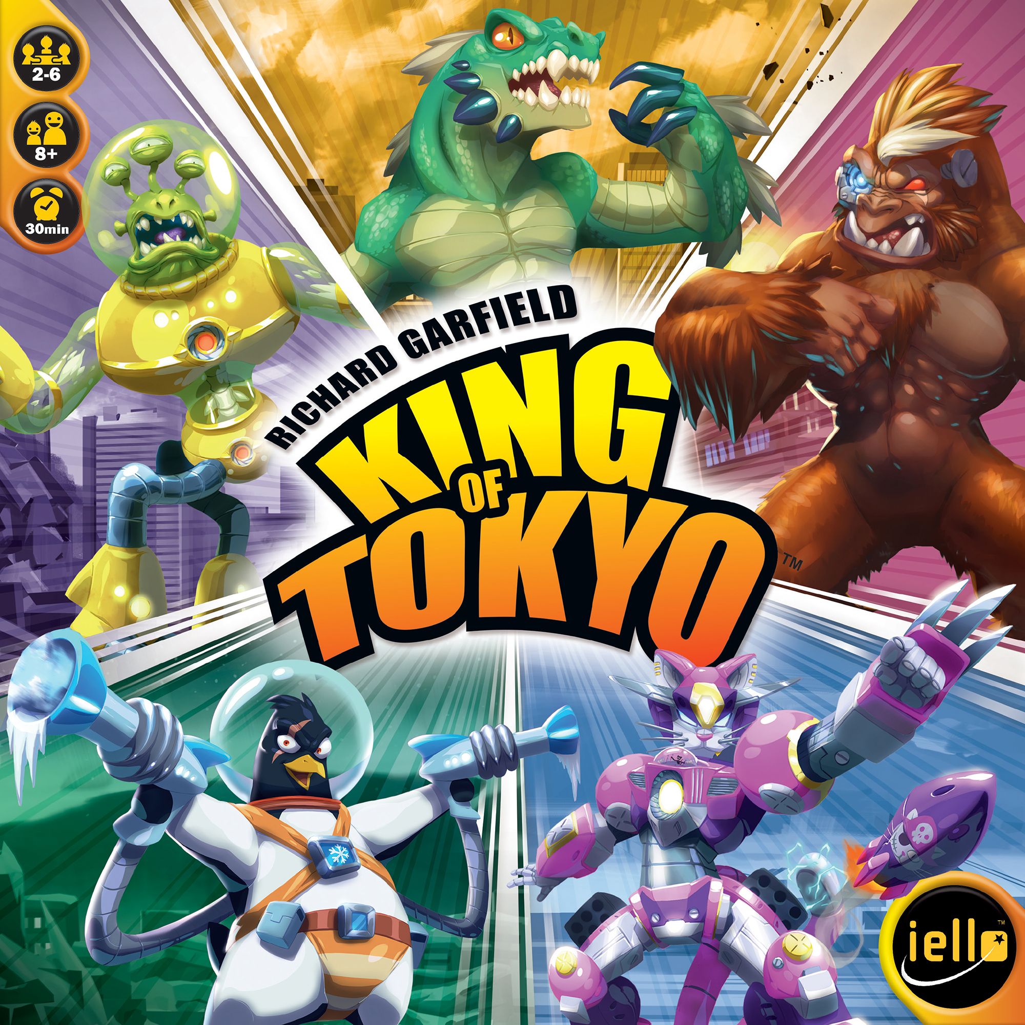 King of Tokyo board game box