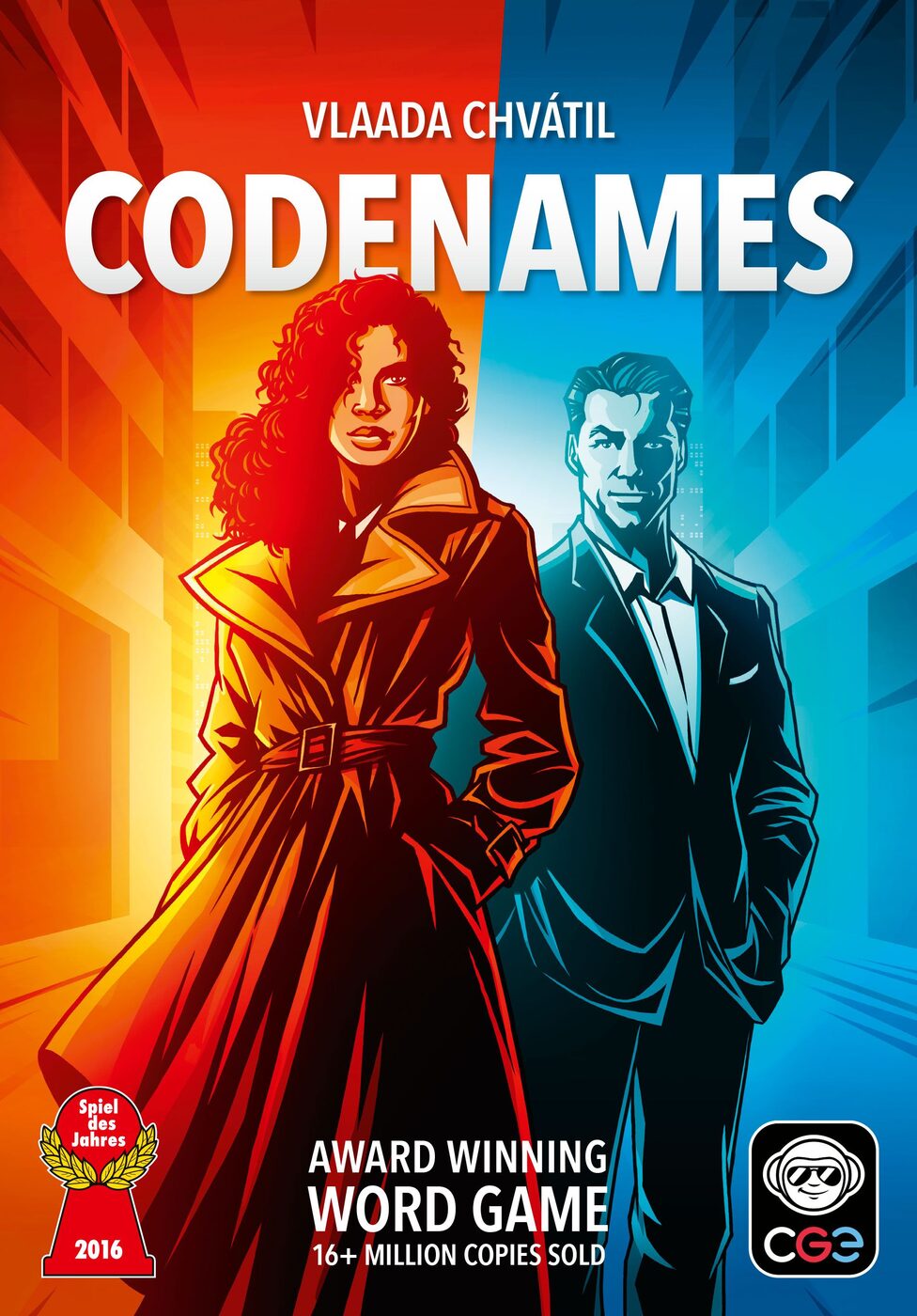 Codenames board game box