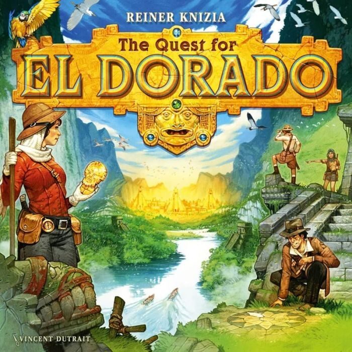 The Quest for El Dorado - Image: Ravensburger The Quest for El Dorado box art