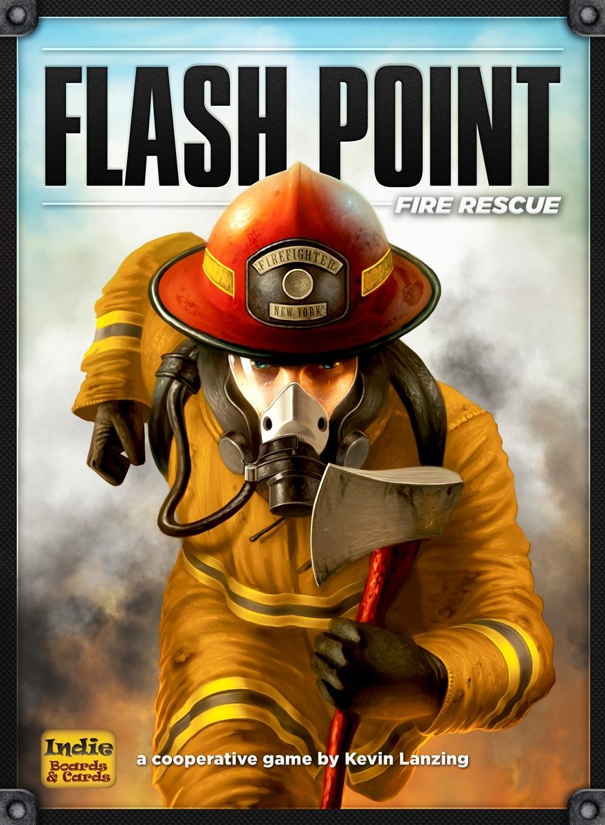 Flash Point: Fire Rescue board game box