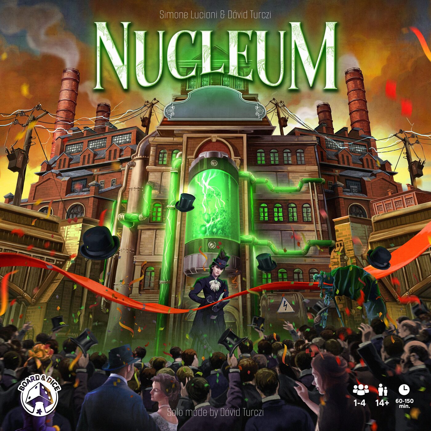 Nucleum board game box art