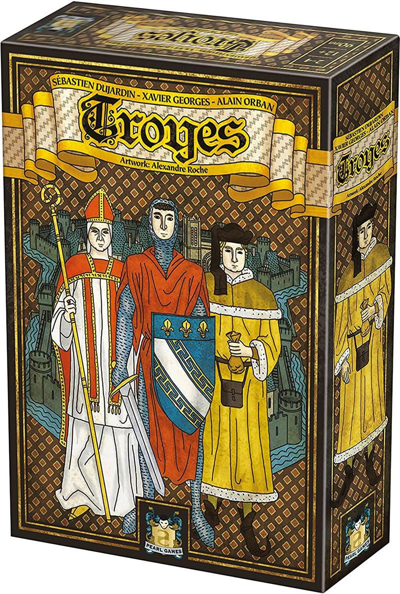 Troyes board game box art