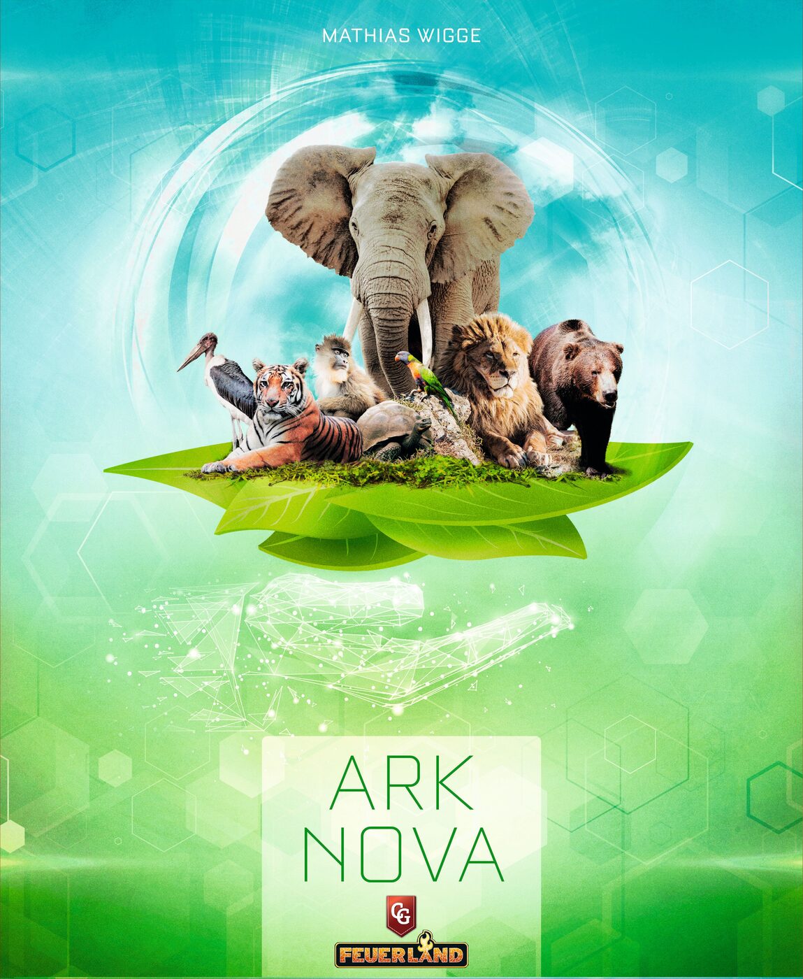 Ark Nova board game box art