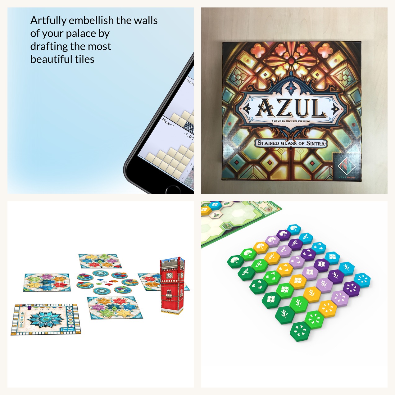 Azul series cover collage