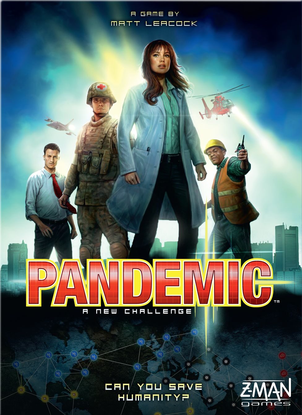 Pandemic board game box art