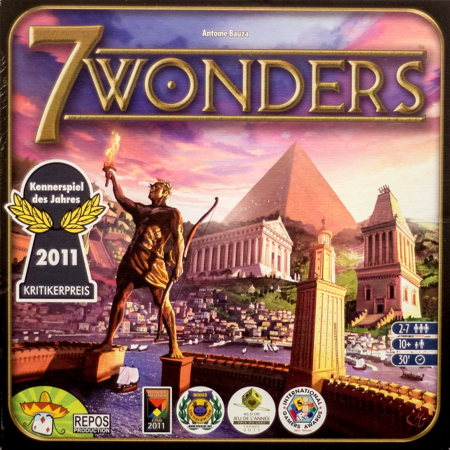 7 Wonders — box art