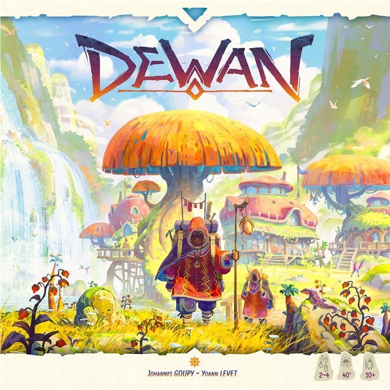 Dewan - area placement board game