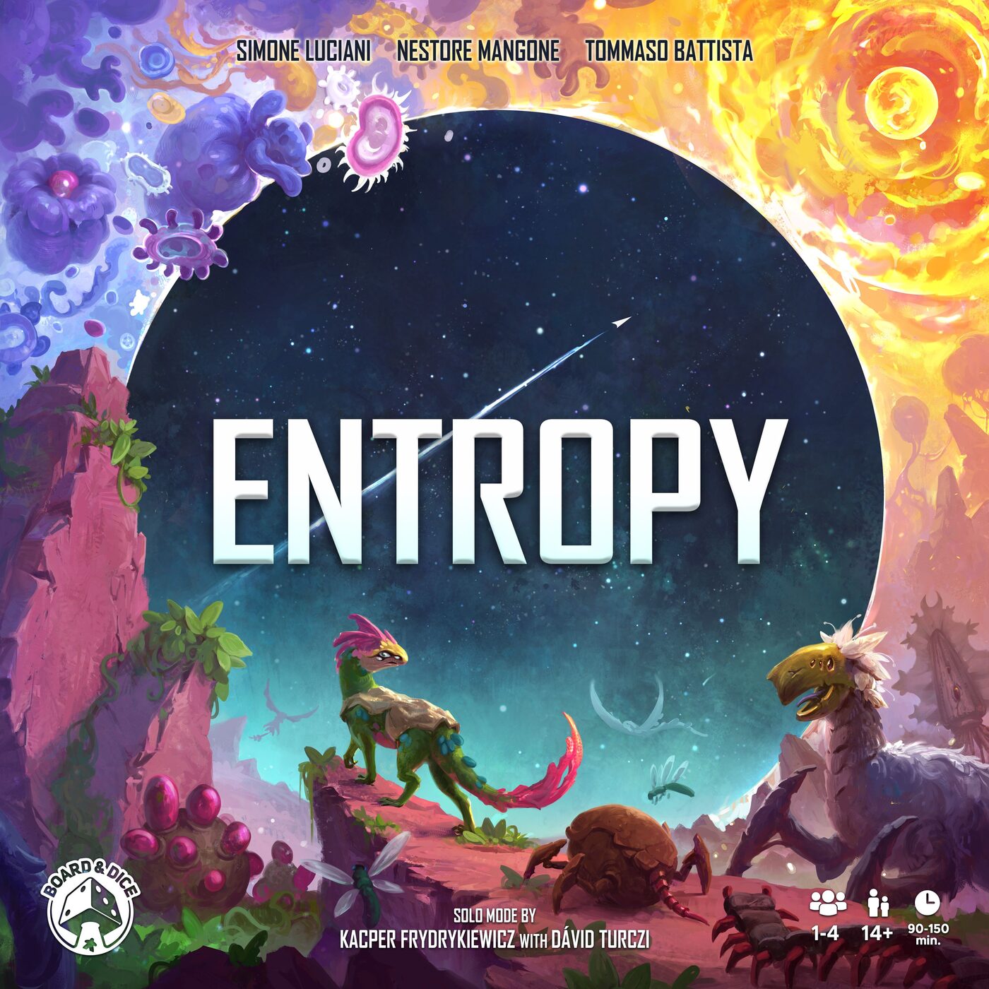 Entropy - sci-fi euro board game