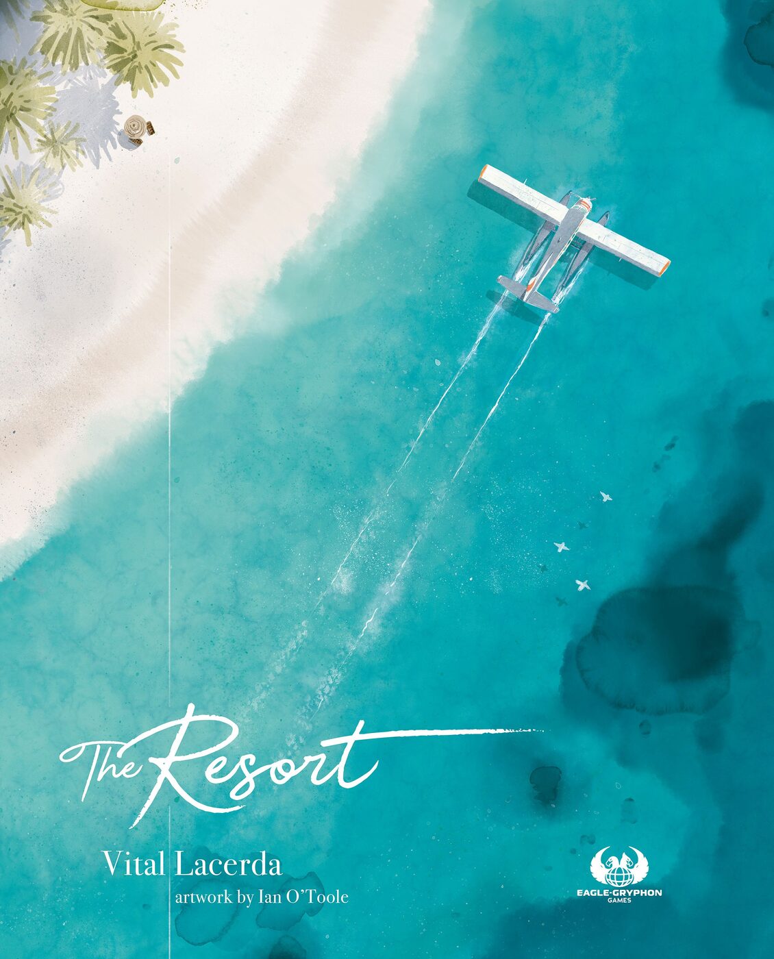 The Resort board game - box art